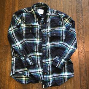 American eagle long sleeve flannel, size small